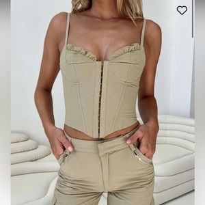 Princess Polly Destiny Top Taupe